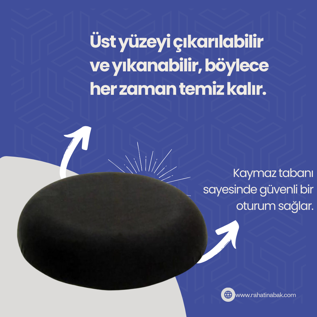 Kalça ve Bel Destekleyici Oturma Minderi